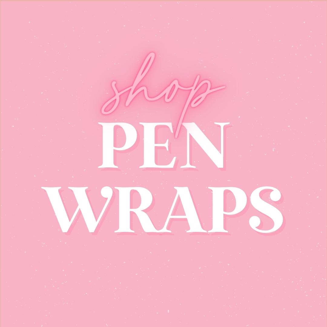 Digital Download - Sassy Days of the Week Pen Wrap , Pen Wrap