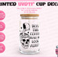 Skull Coffee - UVDTF Cup Decal (Ready-to-Ship)