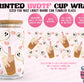 Cute Ghost Lattes - UVDTF Beer Can Glass Wrap (Ready-to-Ship)