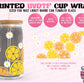 Citrus Daisies - UVDTF Beer Can Glass Wrap (Ready-to-Ship)