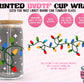 Christmas Lights - UVDTF Beer Can Glass Wrap (Ready-to-Ship)