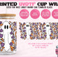 Ghosts and Flowers - UVDTF Beer Can Glass Wrap (Ready-to-Ship)