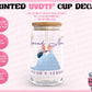 Speak Now TV Blue Dress - UVDTF Cup Decal (Ready-to-Ship)