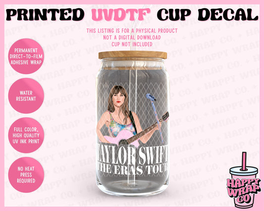 TS Eras Tour - UVDTF Cup Decal (Ready-to-Ship) (Double-Sided)