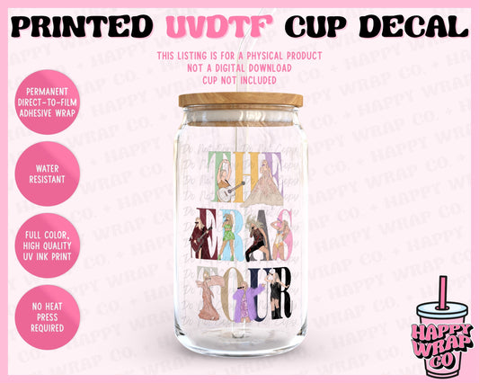 TS Eras Tour - UVDTF Cup Decal (Ready-to-Ship)