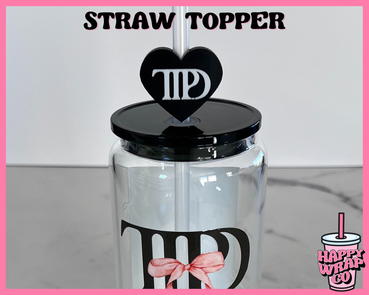 TTPD Heart - Straw Topper