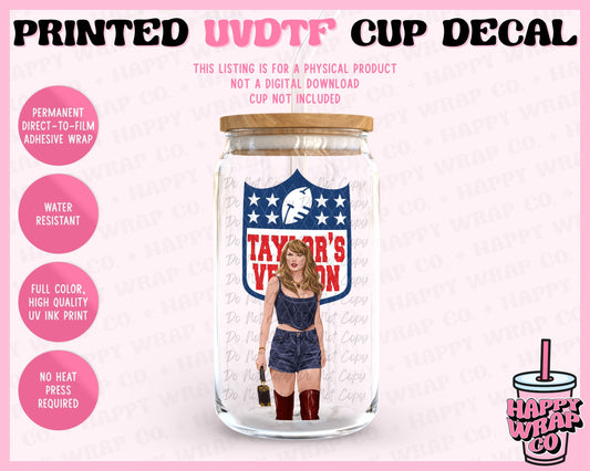 TS In My WAG Era - UVDTF Cup Decal (Ready-to-Ship) (Double-Sided)