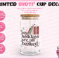 My Holidays Are All Booked - UVDTF Cup Decal (Ready-to-Ship)