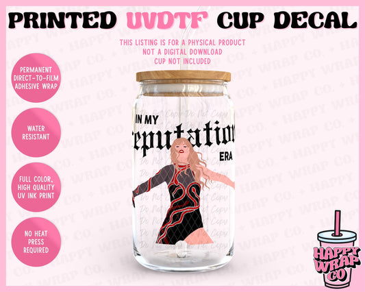 In My Rep TV Era - UVDTF Cup Decal (Ready-to-Ship)