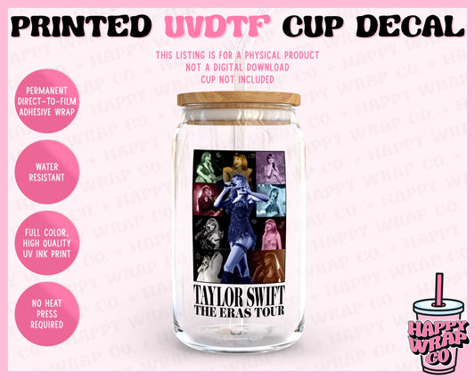 TS Eras Tour 2.0 - UVDTF Cup Decal (Ready-to-Ship)