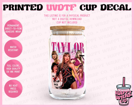 TS Eras Tour - UVDTF Cup Decal (Ready-to-Ship)
