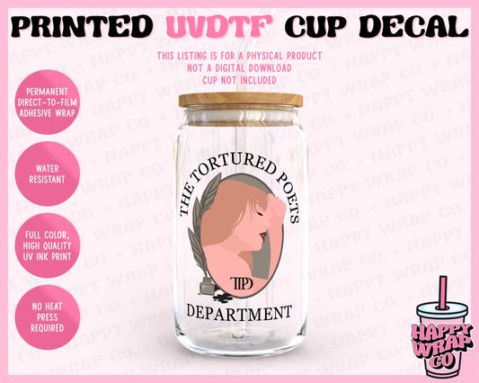 In My TTPD Era - UVDTF Cup Decal (Ready-to-Ship)