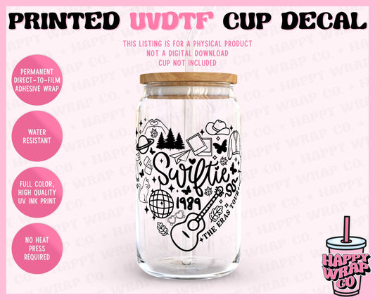 TS Eras Symbols Heart - UVDTF Cup Decal (Ready-to-Ship)