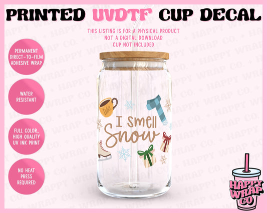 Gilmore I Smell Snow - UVDTF Cup Decal (Ready-to-Ship) (Double-Sided)