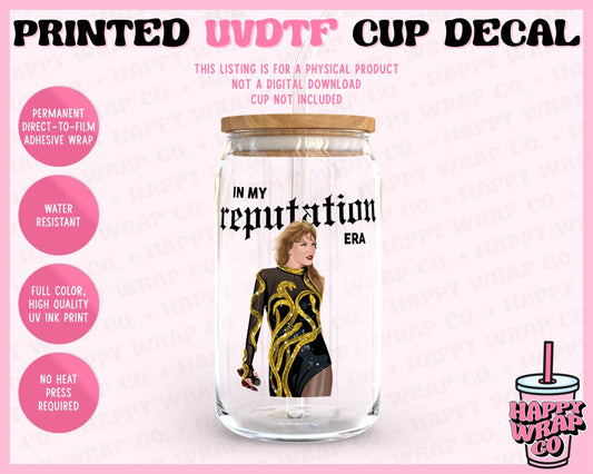 In My Rep TV Era 2.0 - UVDTF Cup Decal (Ready-to-Ship) (Double-Sided)