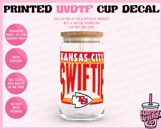 KC Swiftie - UVDTF Cup Decal (Ready-to-Ship) (Double-Sided)