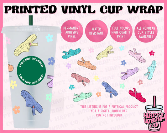 Trendy Shoes - Vinyl Cup Wrap