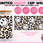 Cheetah Smile - UVDTF Beer Can Glass Wrap (Ready-to-Ship)