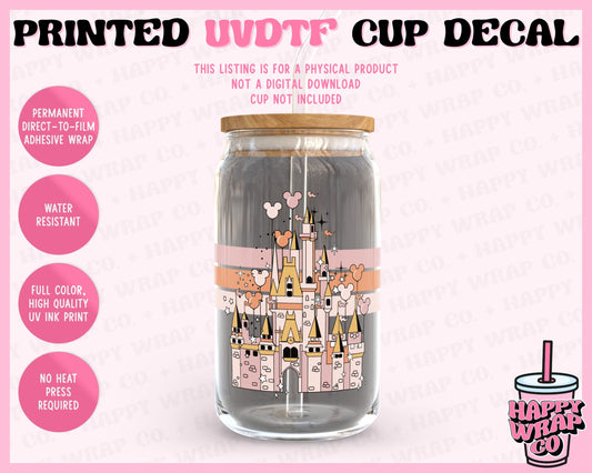 Magical Castle - UVDTF Cup Decal (Ready-to-Ship)
