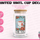 The Tea Tarot Card - Vinyl Cup Decal