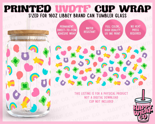 Lucky Cereal - UVDTF Beer Can Glass Wrap (Ready-to-Ship)
